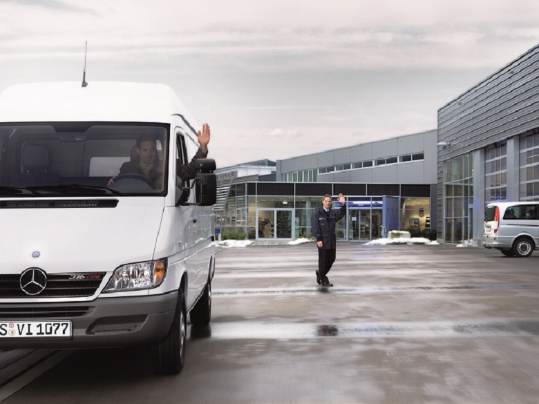 Transporter-Versicherung | Mercedes Benz Transporter